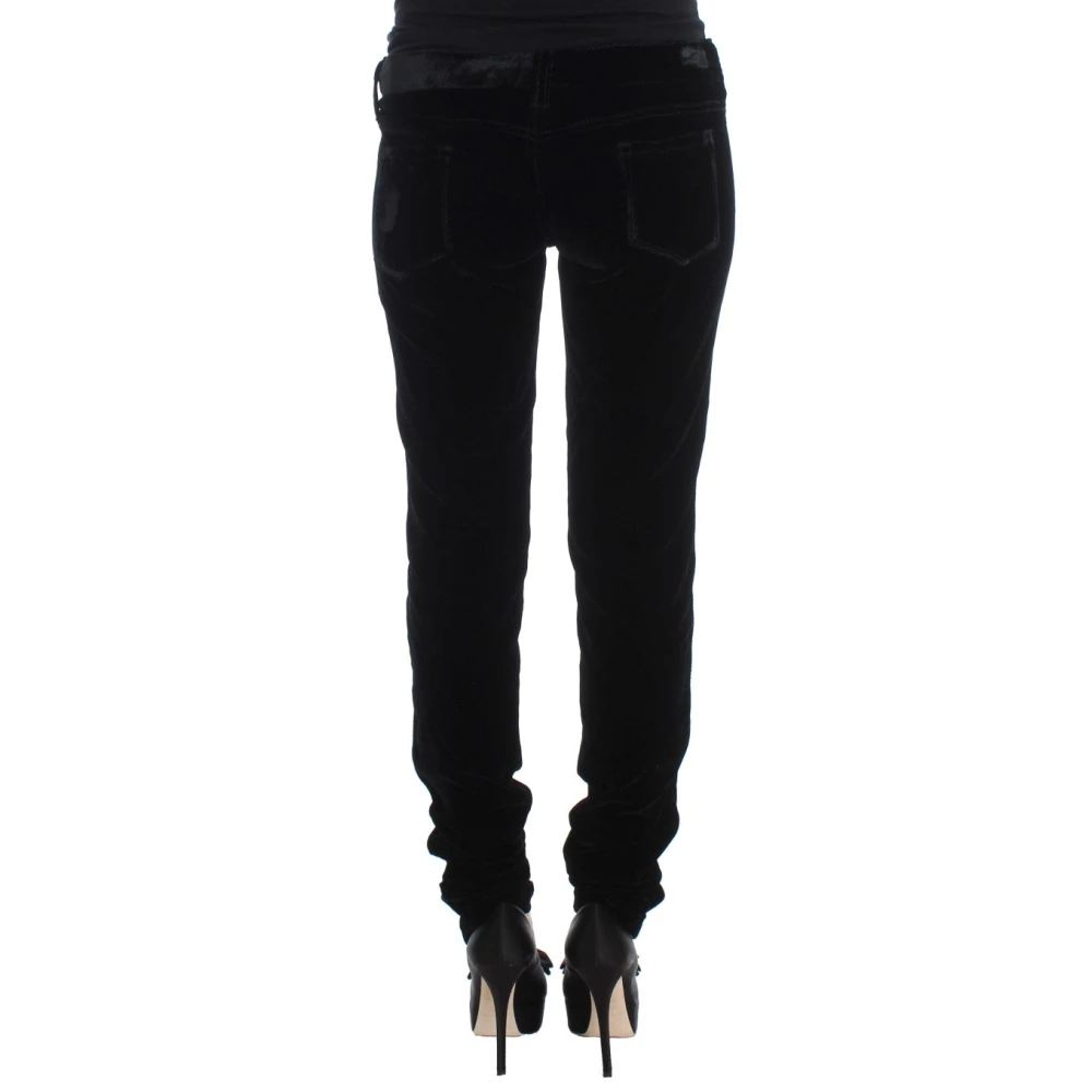 Ermanno Scervino Slim-fit Trousers Black Dames