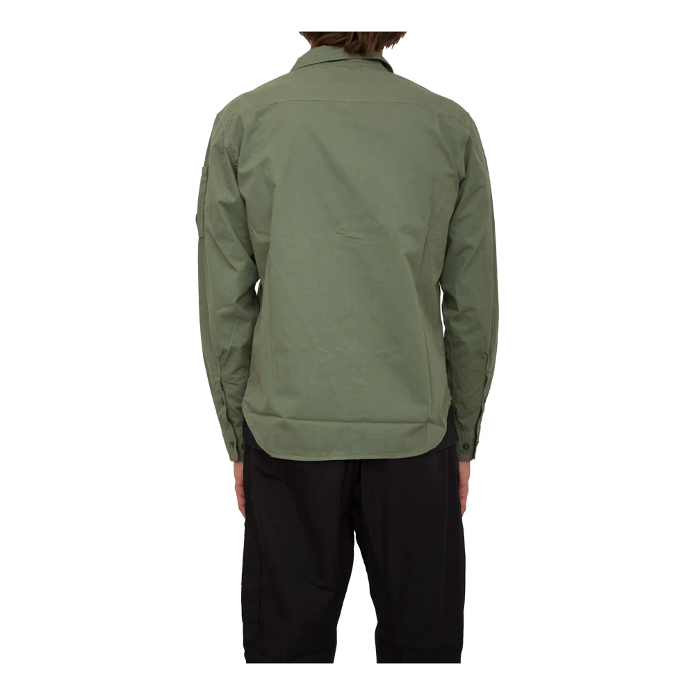 C.P. Company Overhemd Jas voor Stijlvolle Look Green Heren
