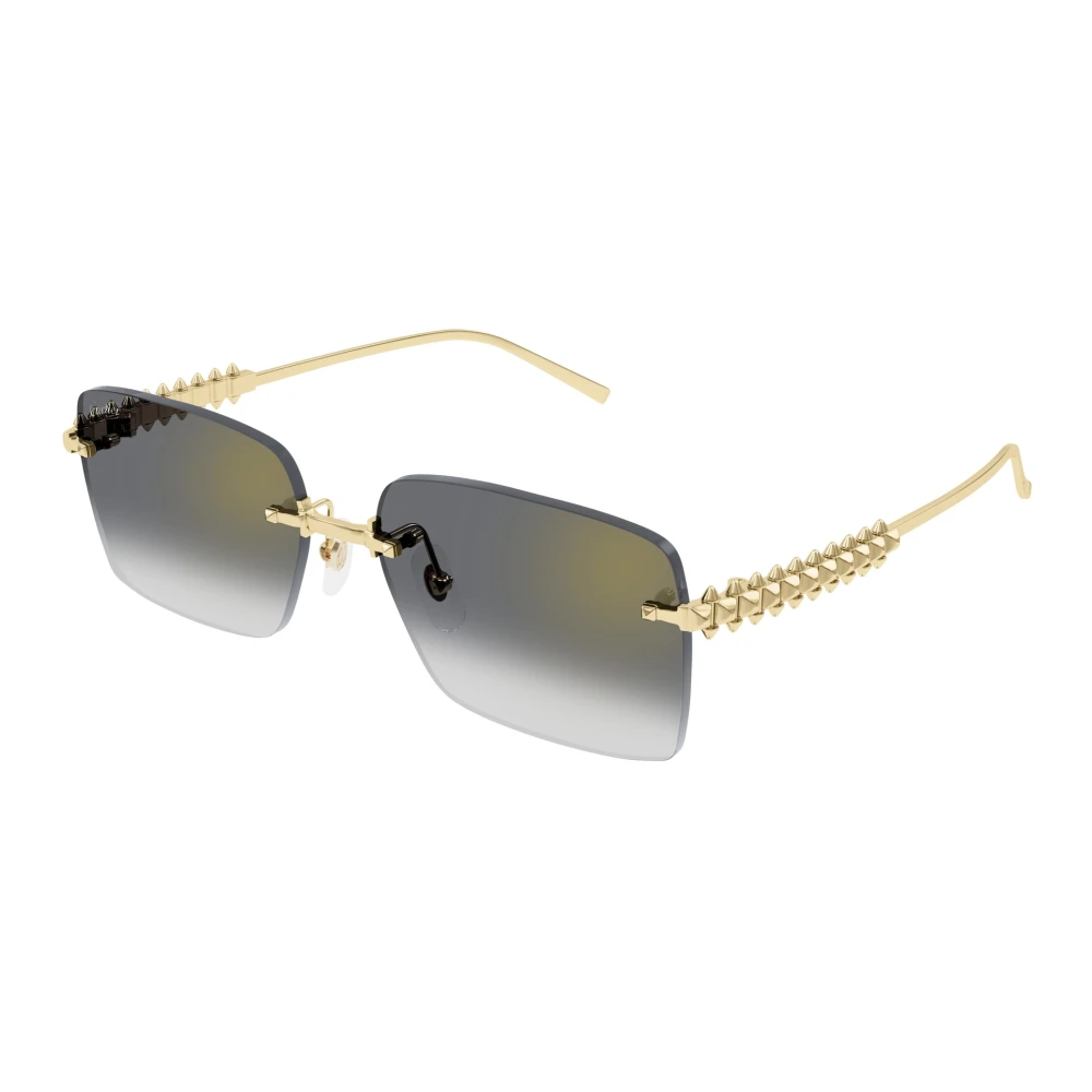 Cartier Women's Yellow Sunglasses, 58 Mm, Ct0545s 001 Sunglasses