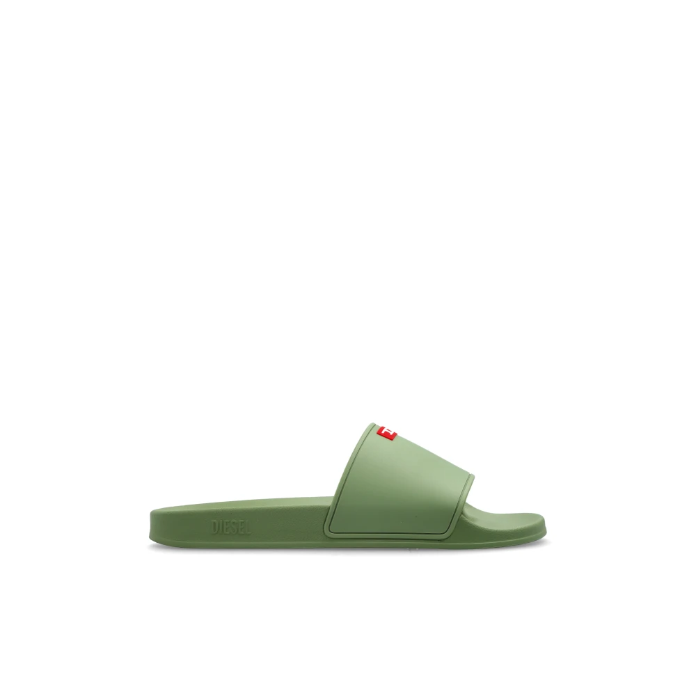 Diesel Uomo Verde Scarpe, 44 Eu, New,