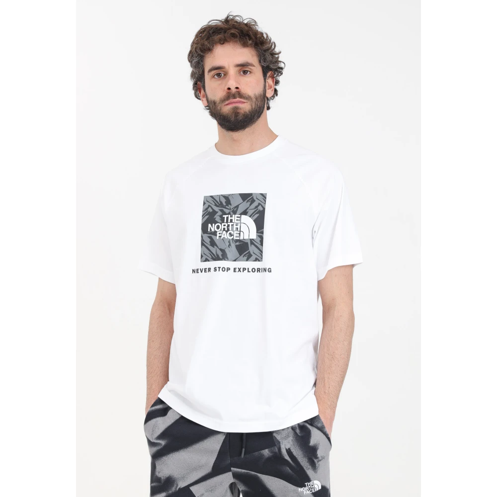 The North Face T-Shirts White Heren