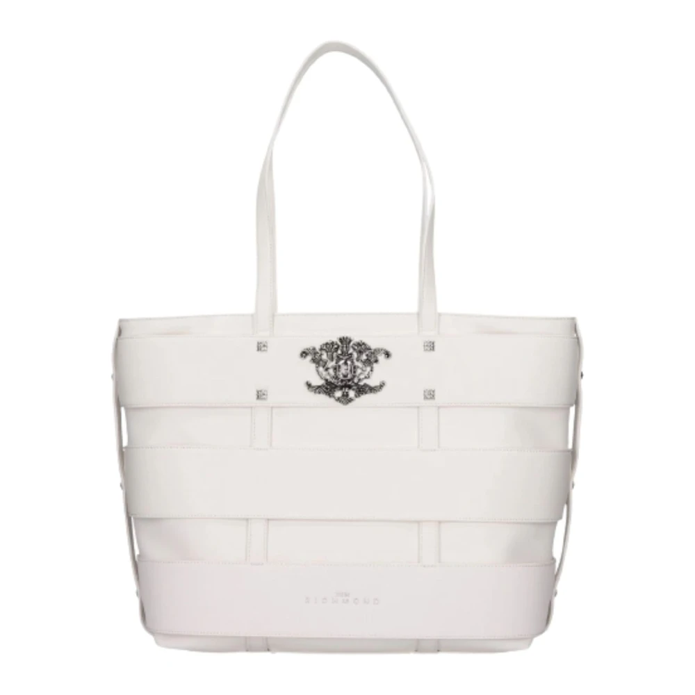 John Richmond Dames Shopper Tas White Dames