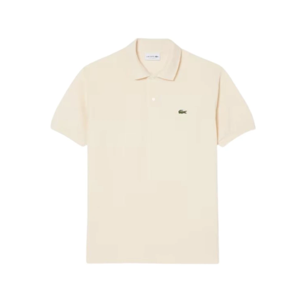 Lacoste Men's Beige Polo Shirts, L, L.12.12 Polo Shirt