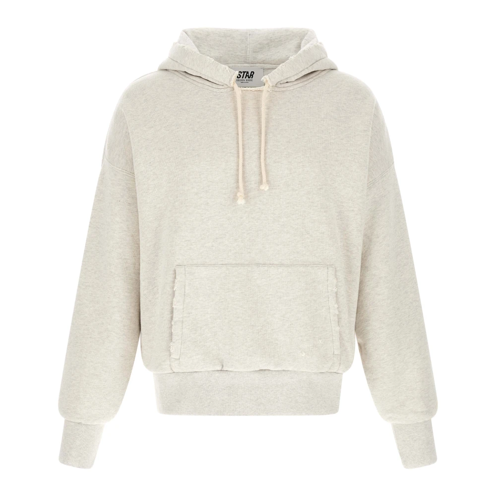 Golden Goose Hombre Gris - Sudadera Con Capucha Star - Sweatshirts & Hoodies - M
