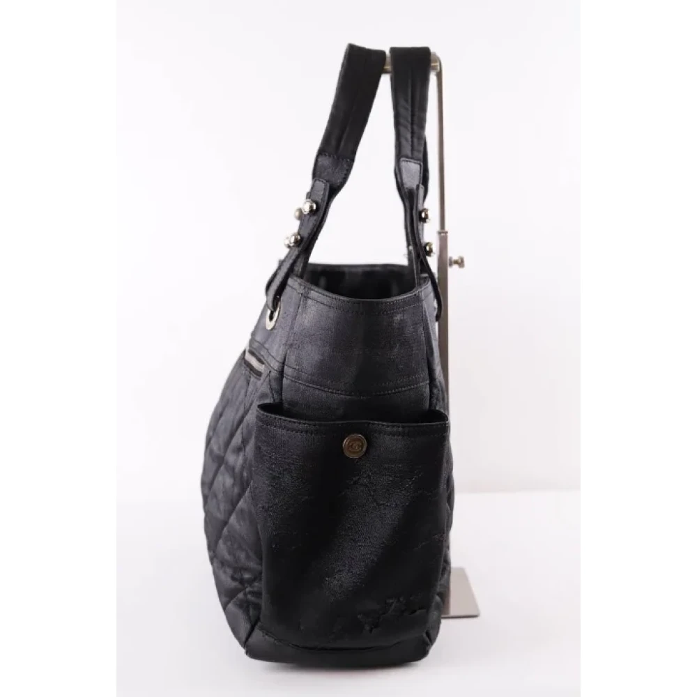 Chanel Vintage Pre-owned Fabric chanel-bags Black Dames