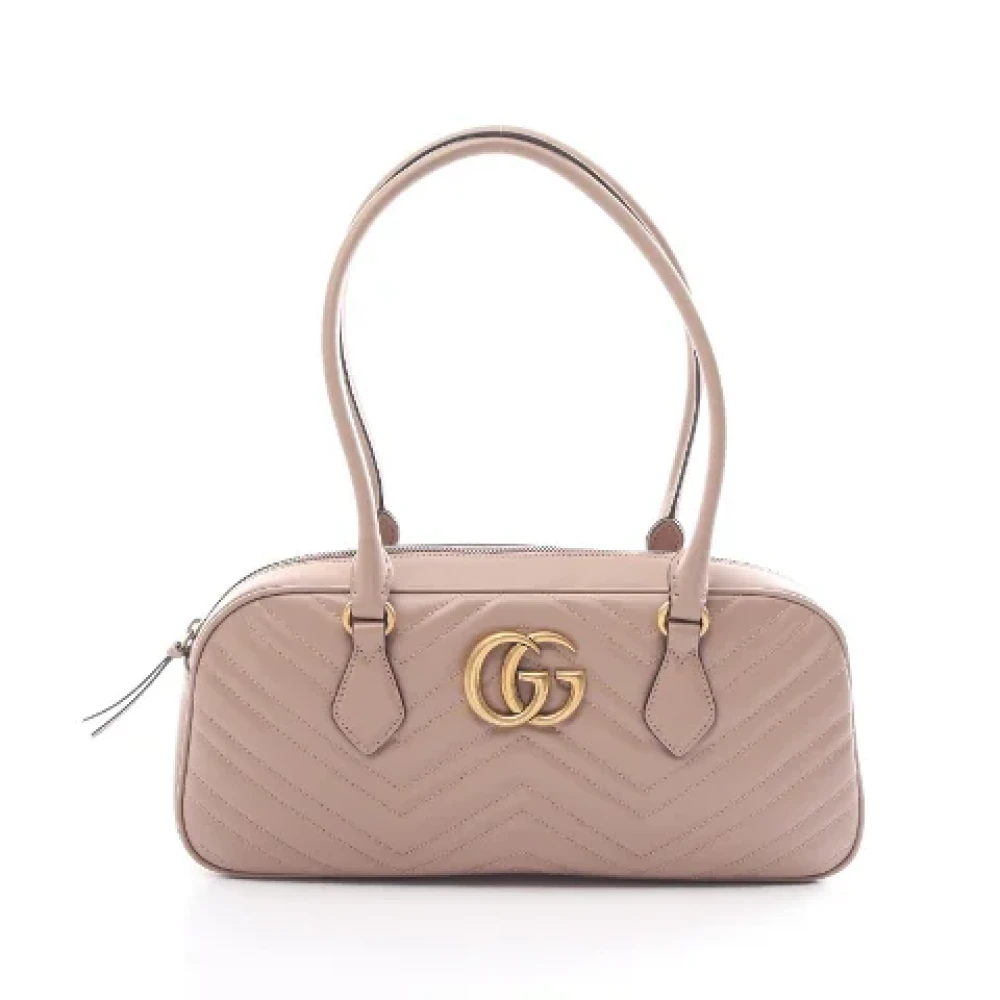 Gucci Vintage Pre-owned Leather totes Pink Dames