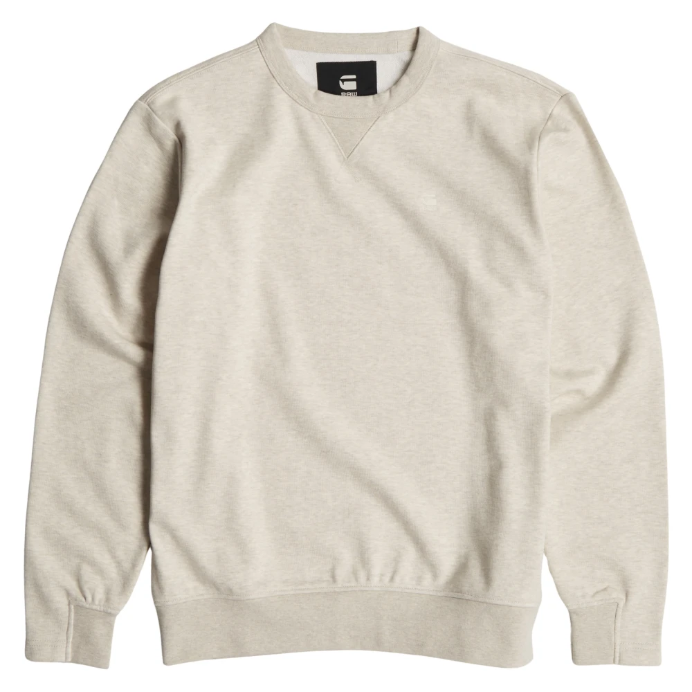 G-Star Nifous Sweater met Straight Fit White Heren