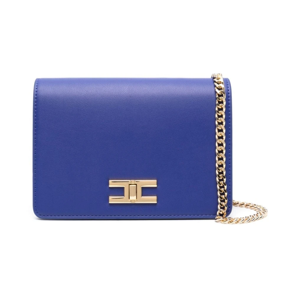 Elisabetta Franchi Shoulder Bags Blue Dames
