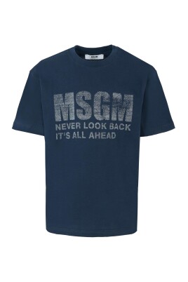 t-shirt-en-coton-bleu-a-manches-courtes