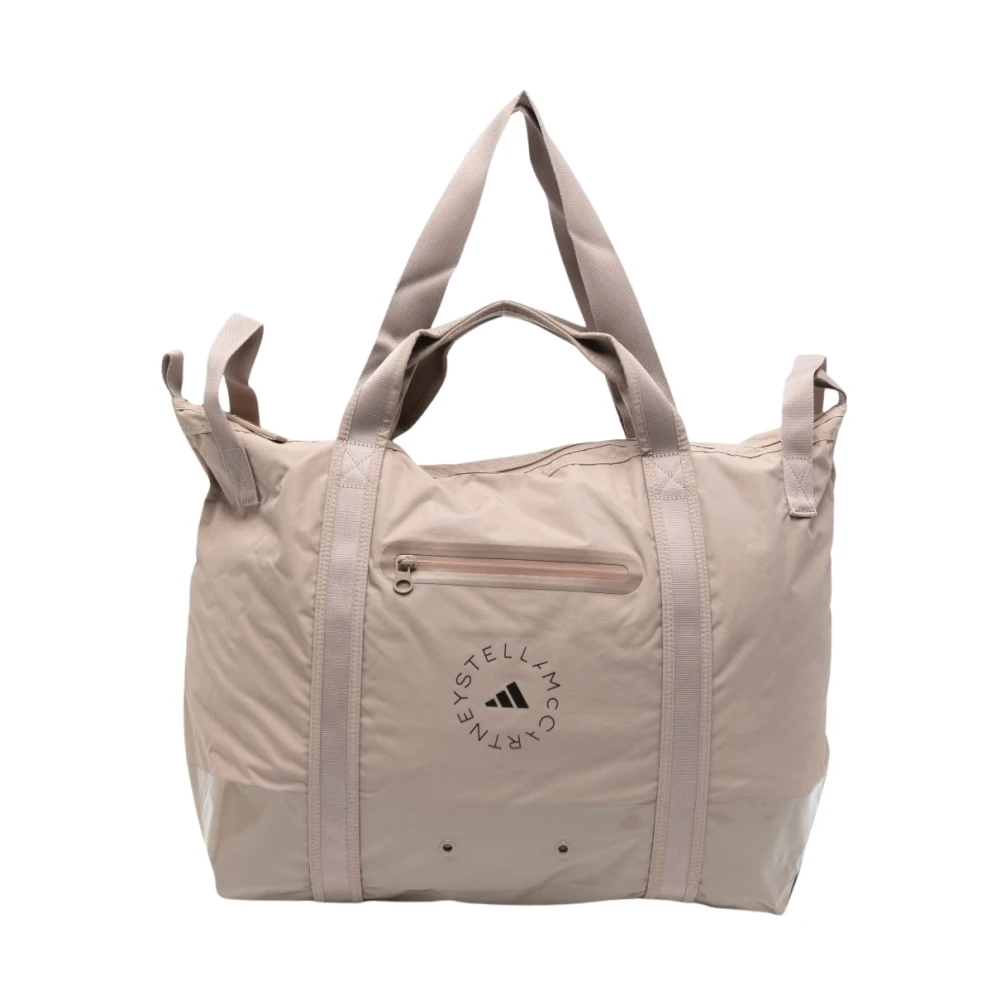 Adidas By Stella Mccartney Women's Beige Outdoor Accessories, One Size, Tote Bag
