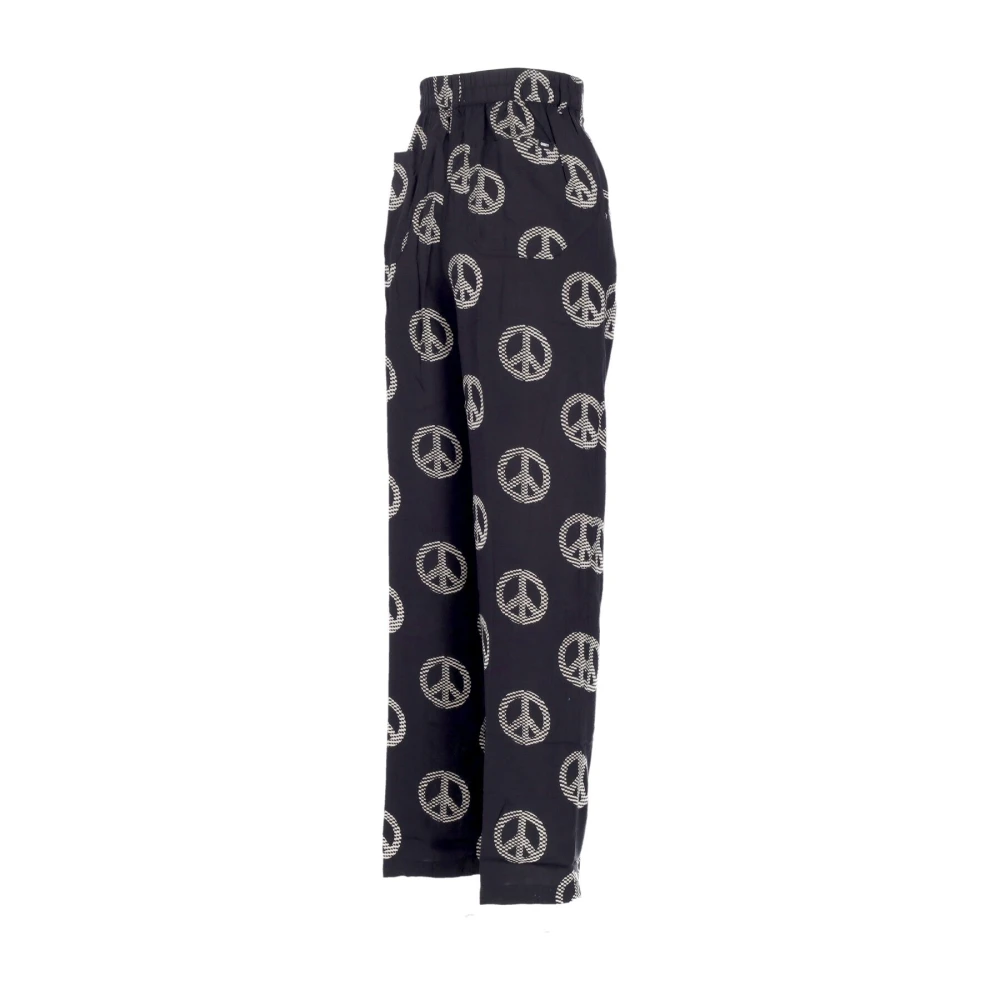 Obey Vredige Zwarte Modal Broek Black Dames