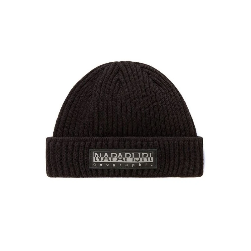 Napapijri Heren F-Vispa Beanie Muts Black Heren