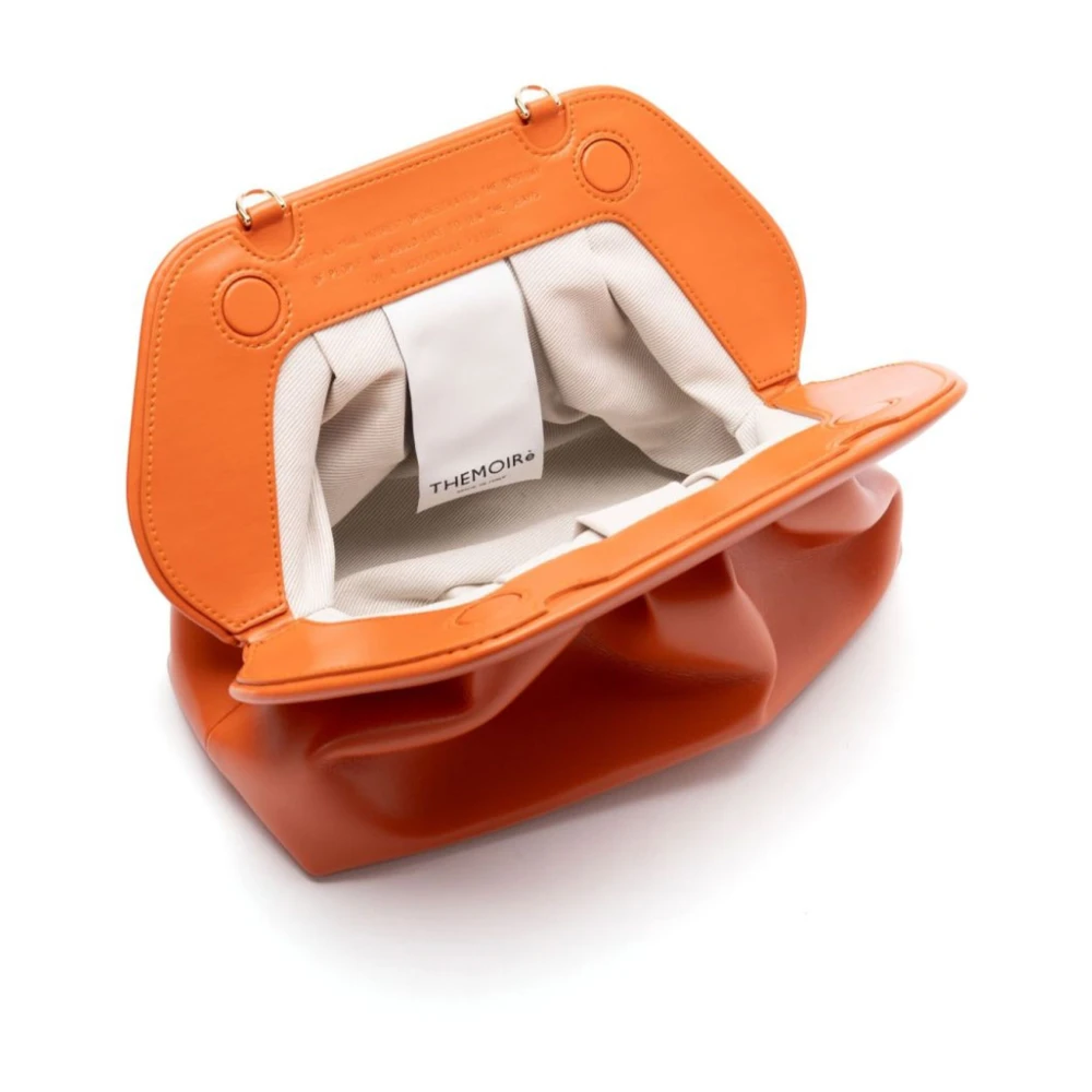 THEMOIRè Oranje Crossbody Tas met Plooien Orange Dames