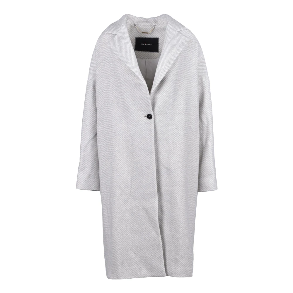 Kiton Jas Gray Dames