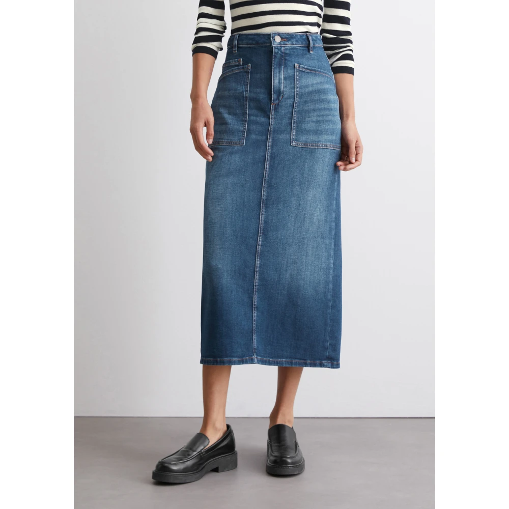 Marc O'Polo Gewone spijkerrok Blue Dames