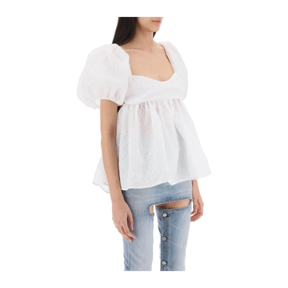Cecilie Bahnsen Sweatshirt T-Shirt Combo White Dames