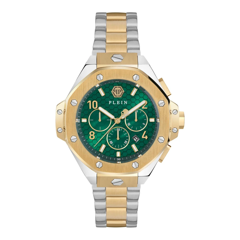 Philipp Plein , Watches, Male, Yellow, One Size, Plein Chrono Royal
