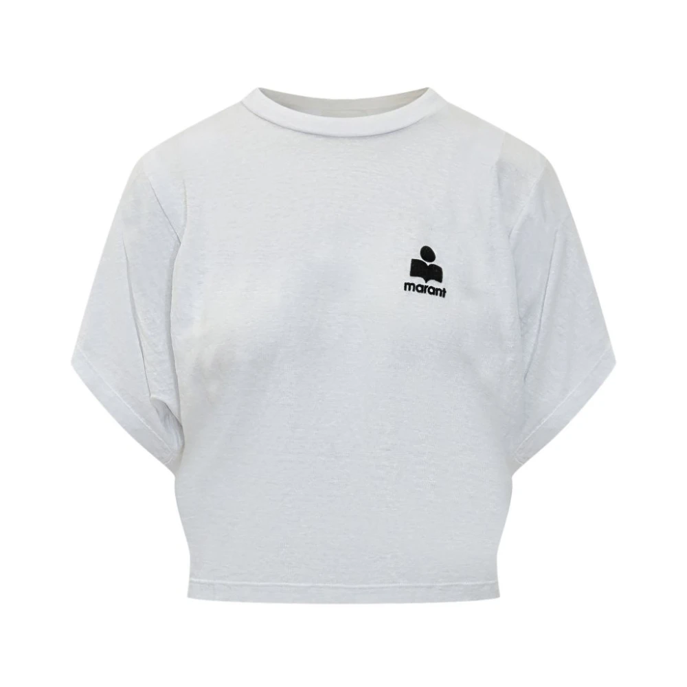 Marant Étoile Women's White Isabel Marant Etoile T-Shirts And Polos