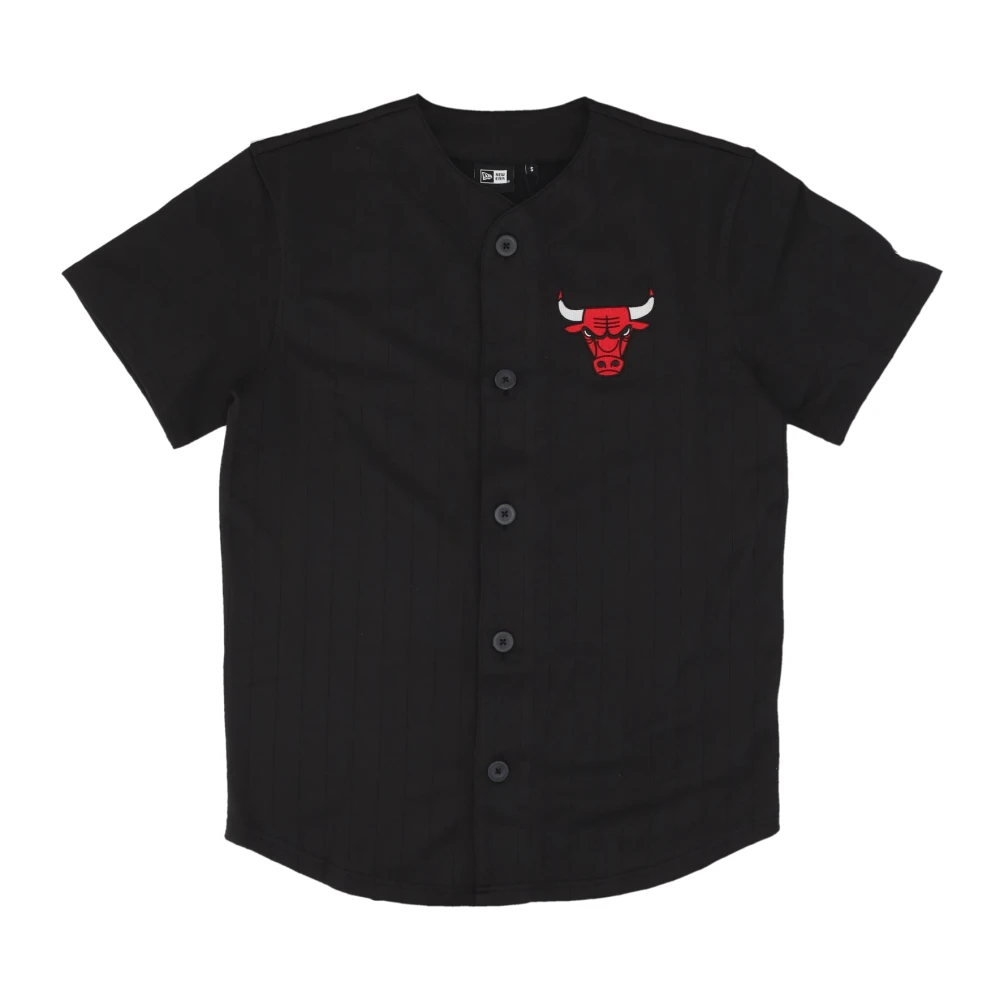 Chicago Bulls Logo Jakke Svart/Rød