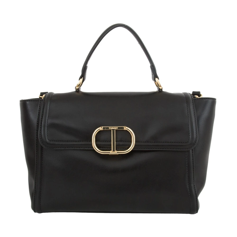 Twinset Zwarte Schoudertas Black Dames