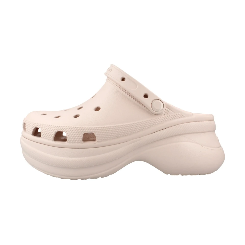 Crocs Donna Bianco Bae Clog Zoccoli Casual Zoccoli Quarzo 206302-6Ur Cm - Immagine 3