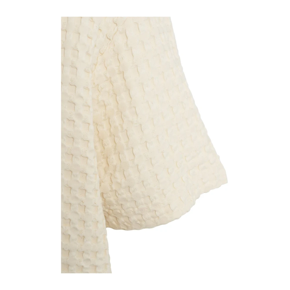 OAS Witte Wafel Shirt 'Ecru Cuba' Beige Heren