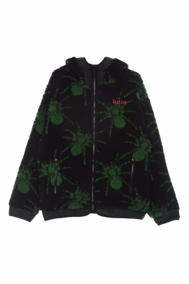 spider-fur-zip-hoodie