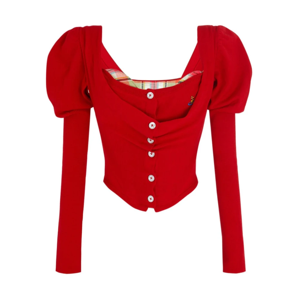 Vivienne Westwood Rode Korsetvest Red Dames