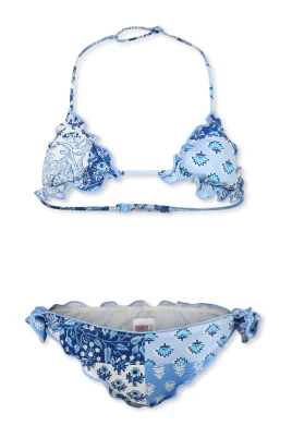 Blommig Bikini Set