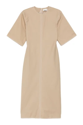 Cotton Long Fitted Dress