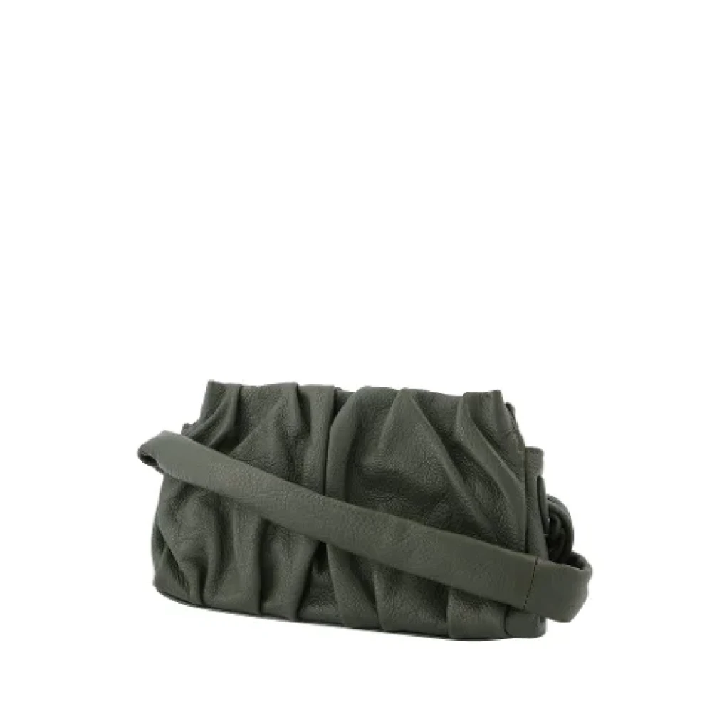 Elleme Leather shoulder-bags Green Dames