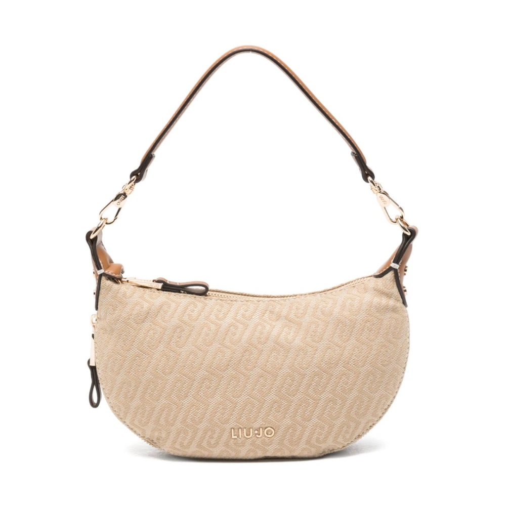 Liu Jo Women's Beige Shoulder Bags, One Size, Shoulder Bag With Monogram