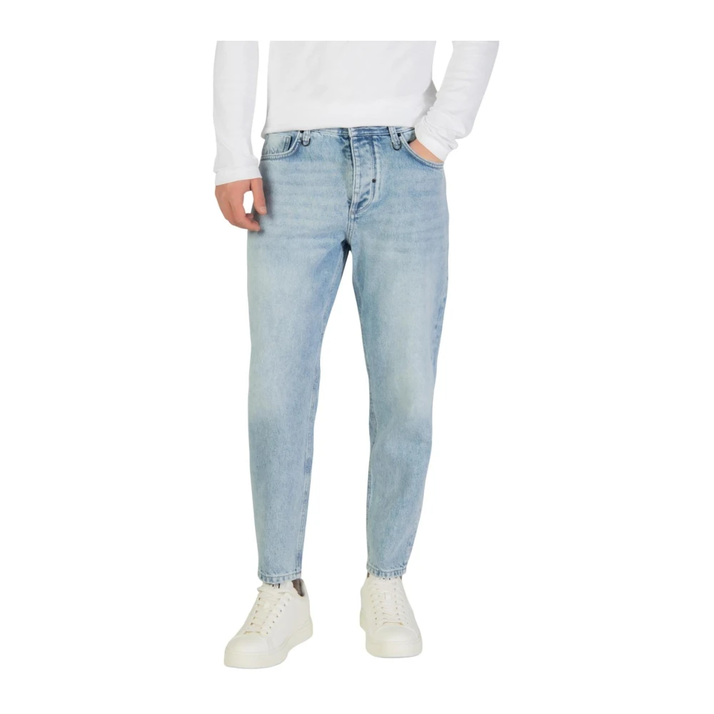 Antony Morato Light Blue Cotton Relaxed Fit Jeans - W38 - Image 2