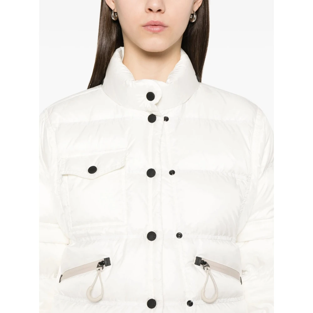 Moncler Stijlvolle Mauduit Jas White Dames