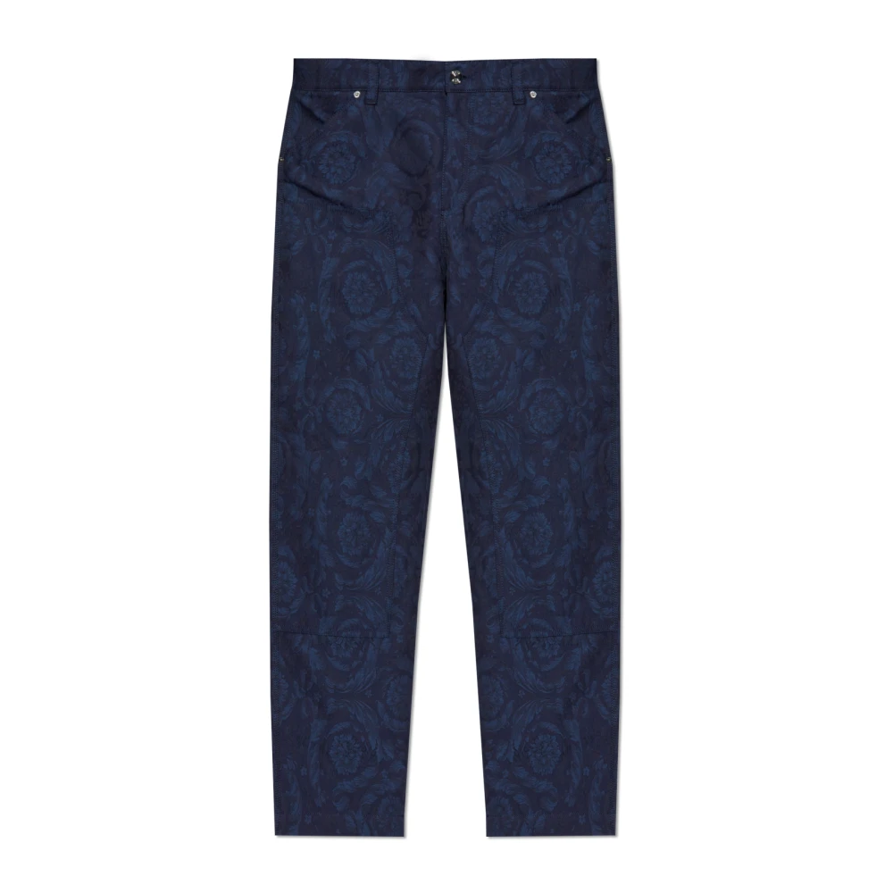 Versace Cargobroek Blue Heren