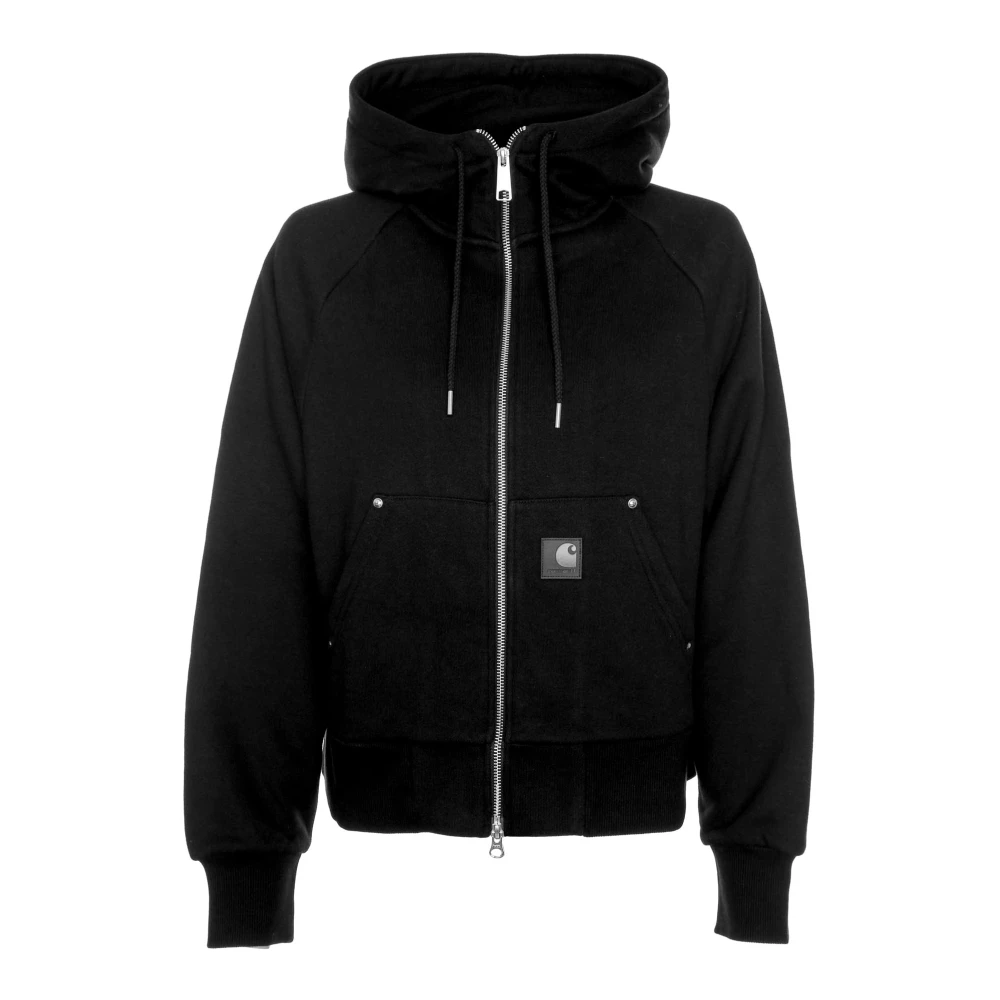 Carhartt WIP Capuchon Eldon Jas Black Dames