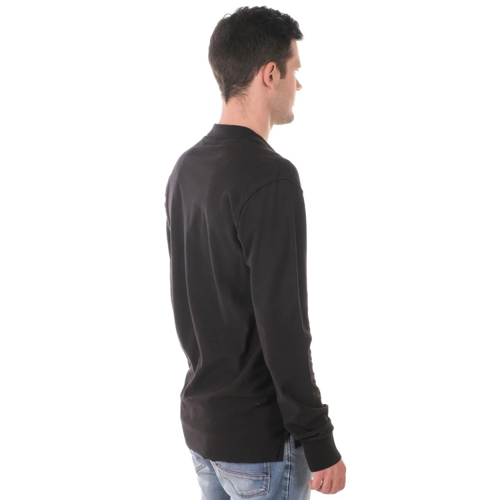 Dolce & Gabbana Klassieke Polo Shirt voor Mannen Black Heren