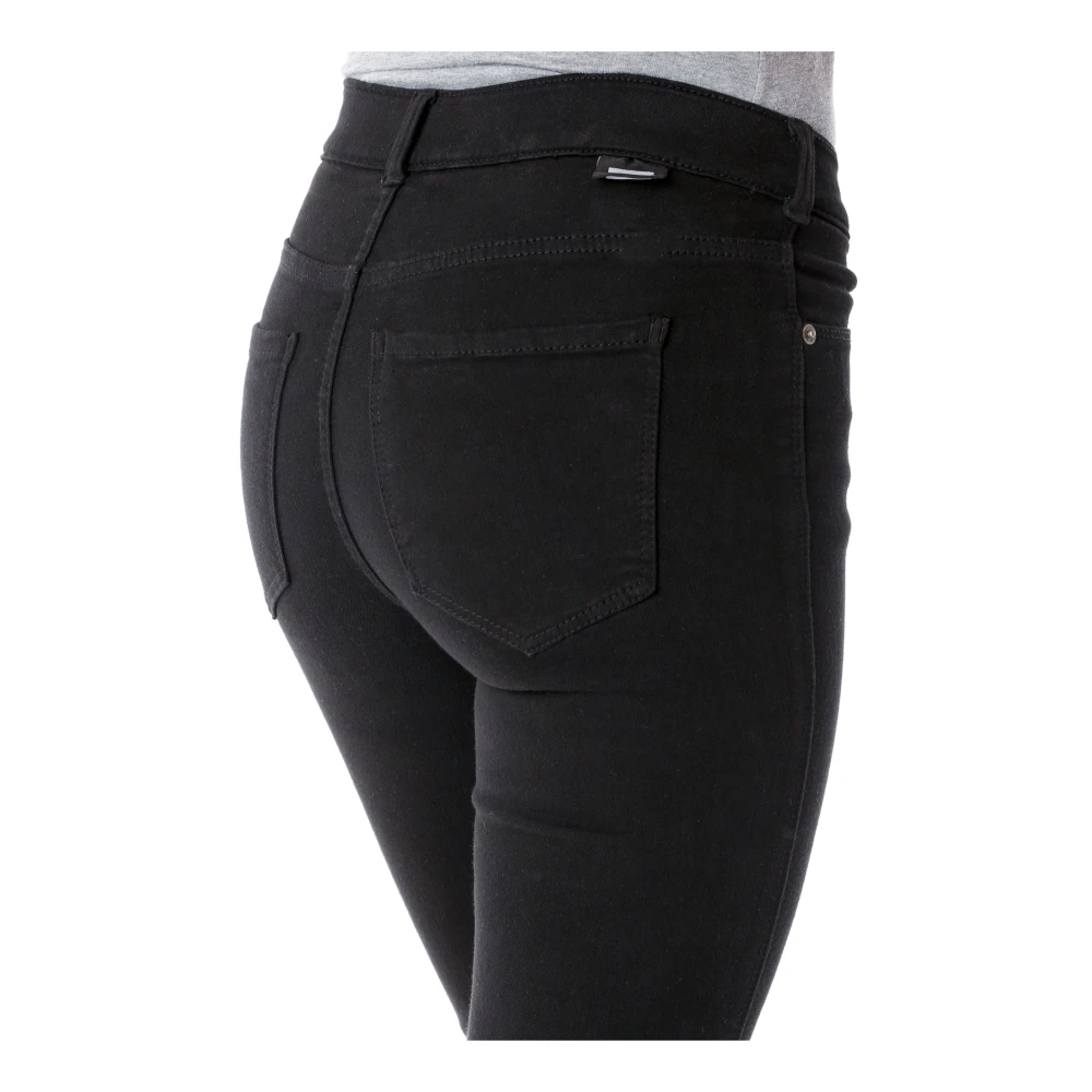 Dr. Denim Flared Jeans Black Dames