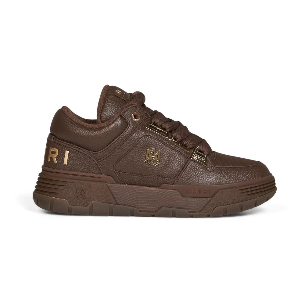 Amiri Brown Sneakers, Male, 12 Uk, Metallic Ma-1 Sneaker