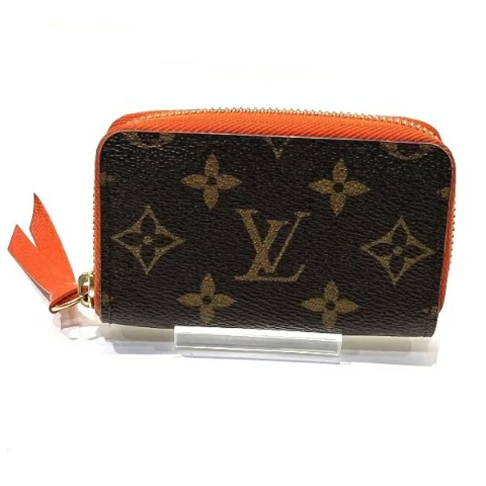 Louis Vuitton Vintage Pre-owned Canvas wallets Brown Dames