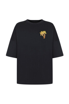 svart-logotryck-t-shirt