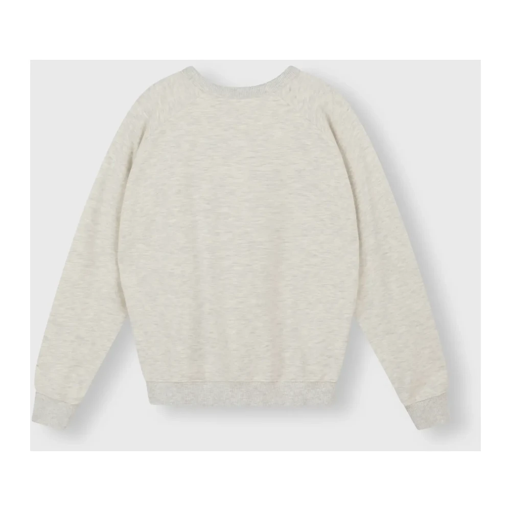 10Days Icon Sweater Soft White Melee Beige Dames