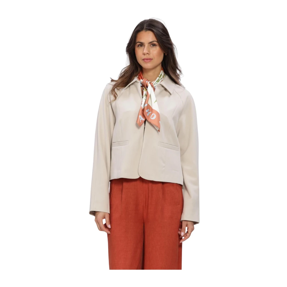 Moss Copenhagen , Damen, Jacken, Beige, L