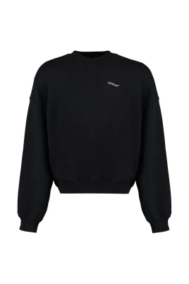 Sweatshirt med piltryck