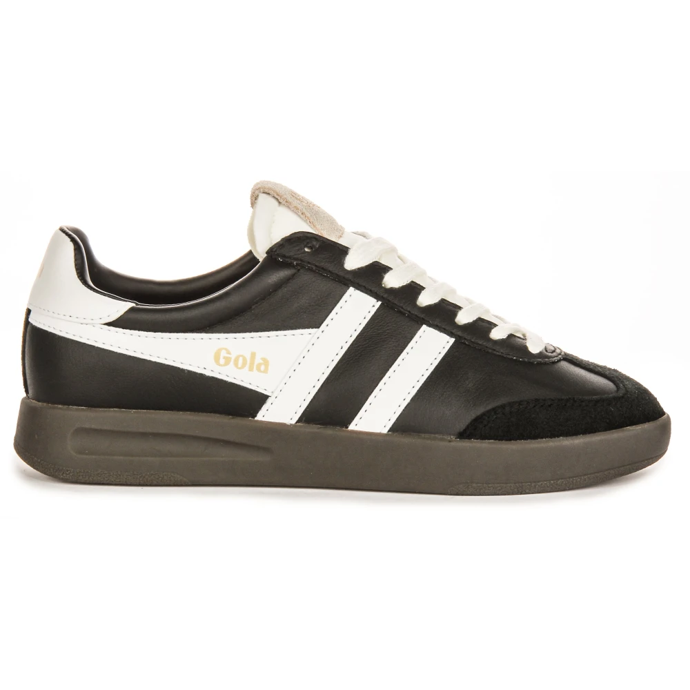 Gola Classic Cyclone Leather Trainers Black White - Female - Sneakers - Black - 4 Uk - Shoes