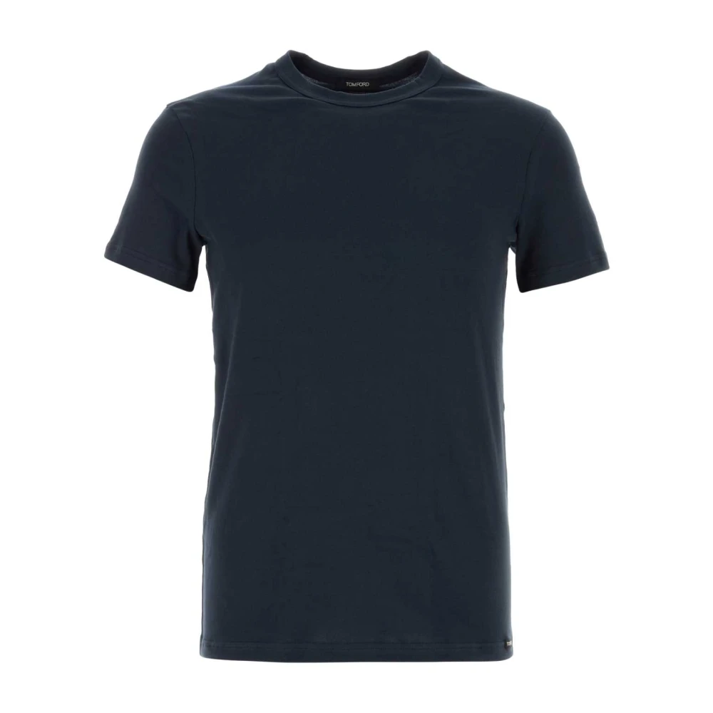 Tom Ford - Tops > T-Shirts - Blue - Tom Ford - Modalova