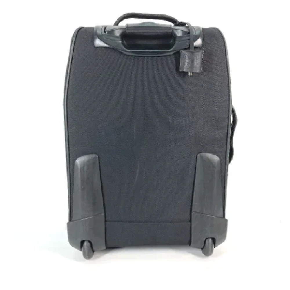 Loewe Pre-owned Leather travel-bags Black Heren