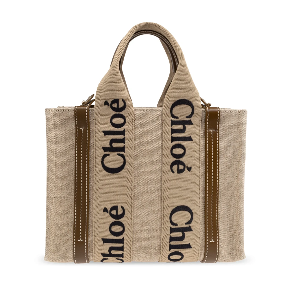 Chloé Schoudertas Woody Klein Beige Dames