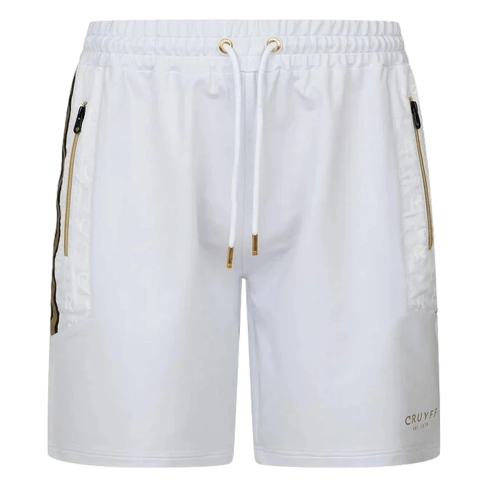 Cruyff Jaket Short Shorts White Heren