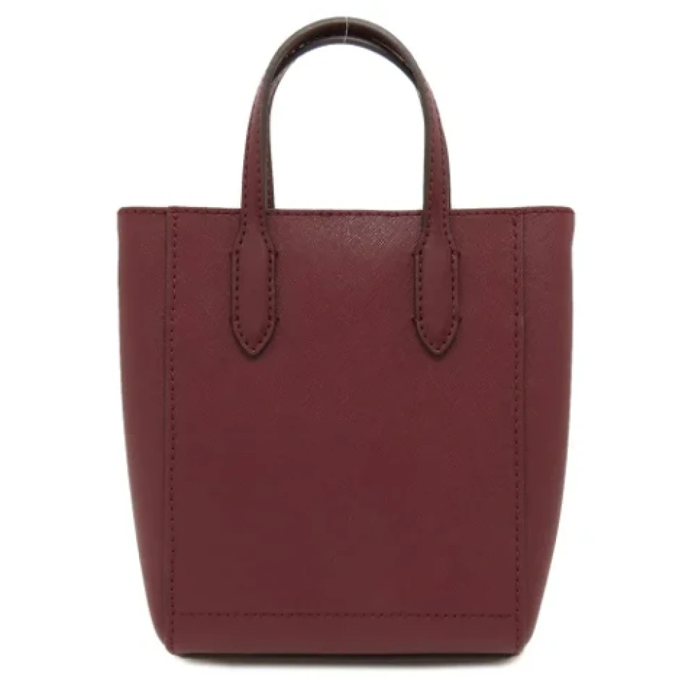 Michael Kors Pre-owned Leather handbags Red Dames